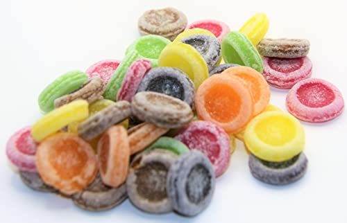 500 gr. Brause Rad Bonbon, eine Mischung mit verschiedenem Frucht Geschmack von pin24shop