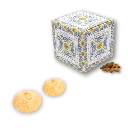 RAREZZE - Sizilianische Mandelgebäck mit ZITRONEN handgefertigt in Sizilien von einer alten handwerkskonditorei, Schönen Geschenkbox (1kg). RAREZZE: direkt aus Sizilien! von rarezze.it