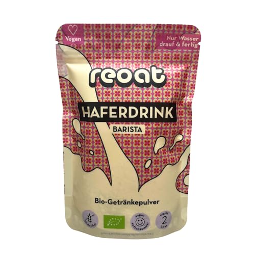 Haferdrink milde 1 - Vorratspack reoat Barista Haferdrinkpulver glutenfrei 200g von reoat