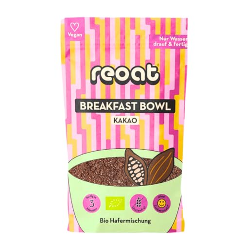 reoat Breakfast Bowl Kakao 500g - glutenfreies Porridge von reoat