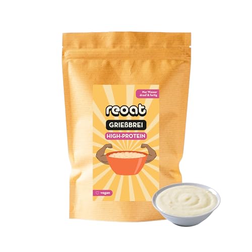 reoat Grießbrei High Protein - veganer Protein Grießbrei (100g) von reoat