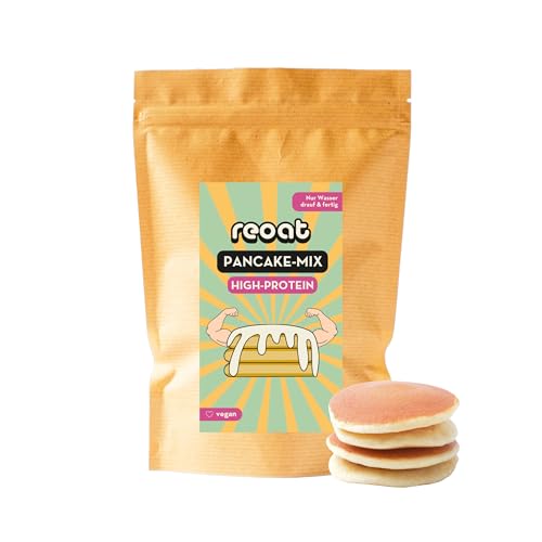 reoat Pancake-Mix High Protein - vegane Protein Pancakes (750g) von reoat