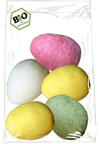 Bio Bunte Nasch-Eier aus Marzipan - vegan - 50g (1) von rosmarin-BIOBACK