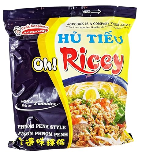 Acecook Hu Tieu Instant Reisnudeln nach Phnom Penh Art 24er Pack (24 x 71g) von rumarkt