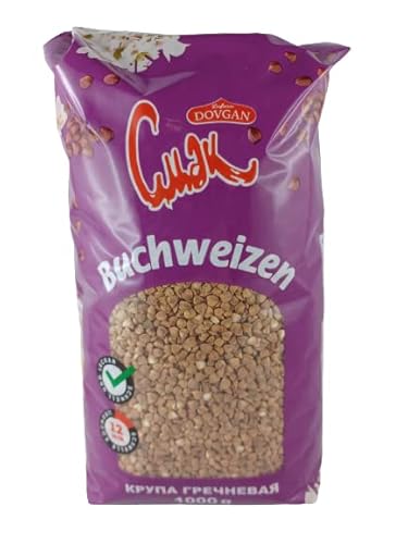 Dovgan Buchweizen geschält & gedämpft 3er Pack (3 x 1kg) von rumarkt