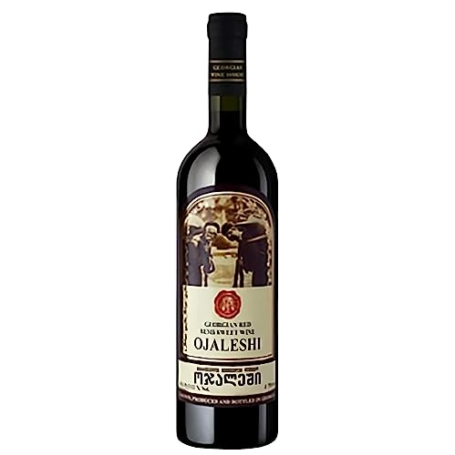 Folklore Ojaleshi Rotwein lieblich 12% vol. 0,75L georgischer Wein von Sattie