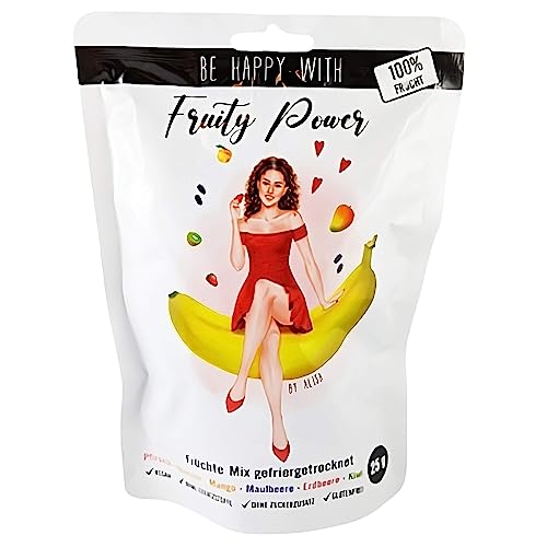 Fruity Power gefriergetrocknete Früchte Mix (12) von Sattie