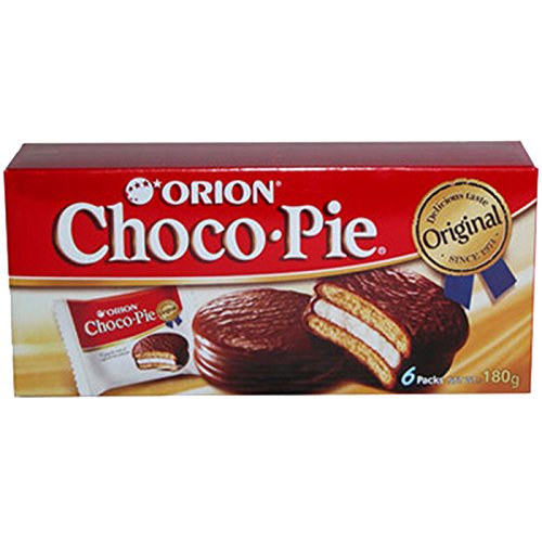 Kekse Choco Pie 3 Packungen = 18 Stück (3 x 180g) von rumarkt