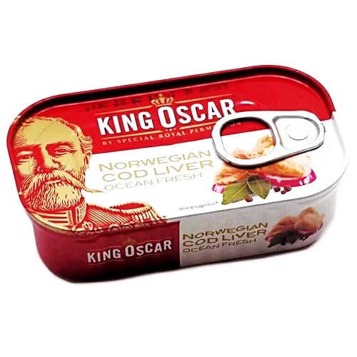 King Oscar Islandischer Dorschleber im eigenen Saft und Öl 12er Pack (12 x 121g) von rumarkt