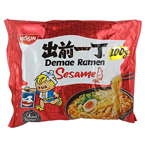 Nissin Instant Nudeln Sesame 30er Pack (30 x 100g) asiatische Nudelgericht von rumarkt