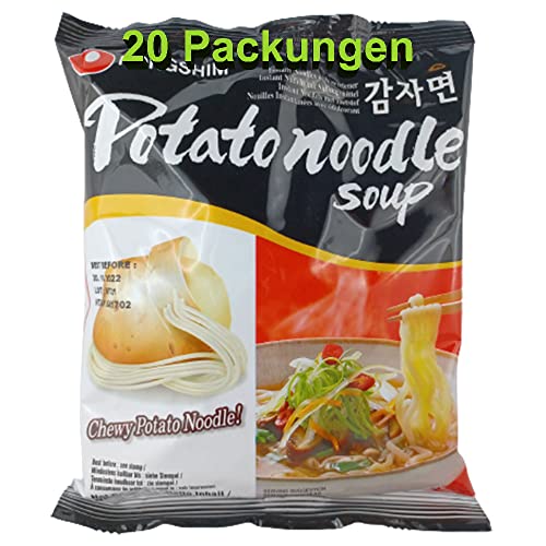 Nongshim Instant Nudeln Kartoffelsuppe 20er Pack (20 x 100g) von rumarkt