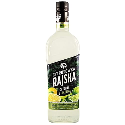 Rajska Zitronenlikör mit Limette 30% vol. 0,5L von rumarkt