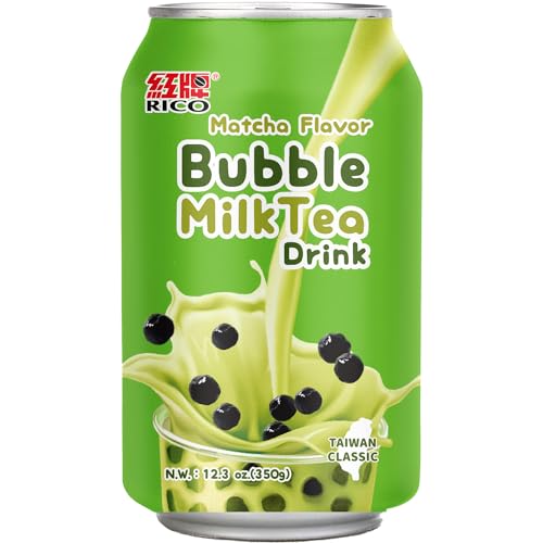 RICO - Bubble Milk Tea Getränk Matcha - 1 X 350 ML von Rico