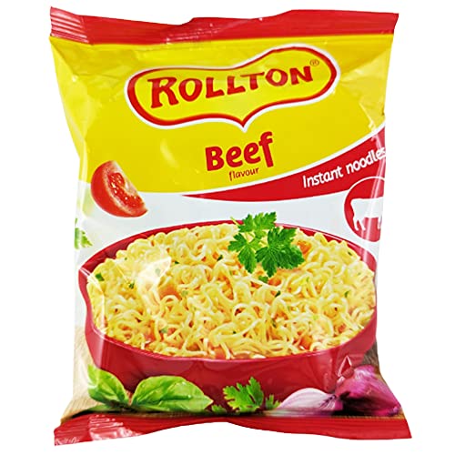 Rollton Beef Instant Nudeln mit Rindfleischgeschmack 60er Pack (60 x 60g) von rumarkt