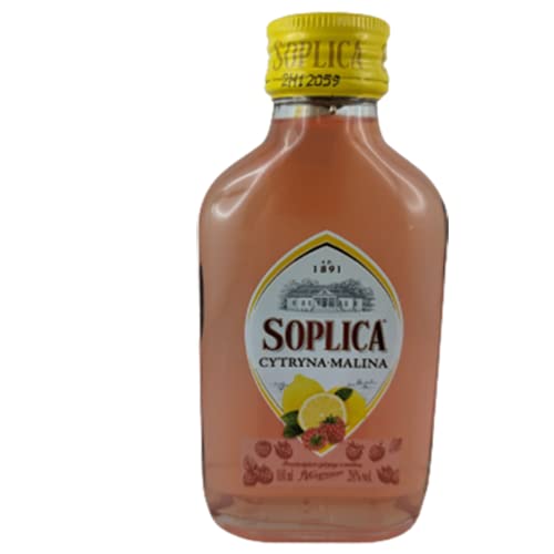 Soplica Cytryna Malina Polnischer Likör 28% Vol. 12er Set (12 x 100ml) von rumarkt