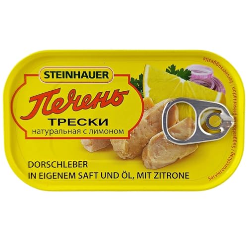 Steinhauer Dorschleber im eigenen Saft und Öl 3er Pack (3 x 120g) von rumarkt