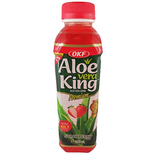 rumarkt Aloe Vera King Getränk Premium verschiedene Sorten 500ml inkl. 0,25€ Einwegpfand (Erdbeere) von rumarkt