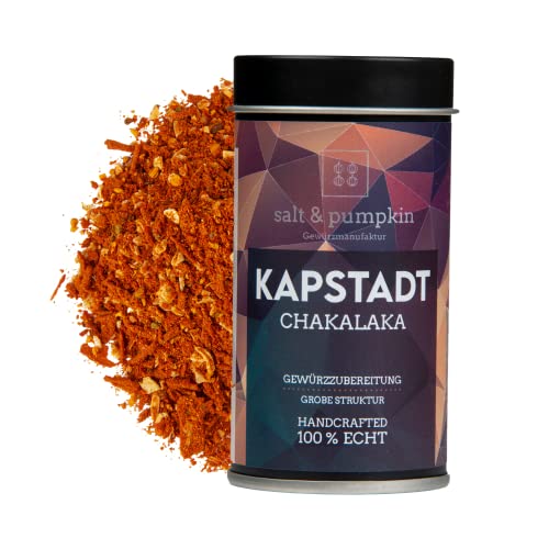 salt & pumpkin Kapstadt Chakalaka Südafrika Gewürzmischung, 50g im Aromatresor… von salt & pumpkin Gewürzmanufaktur