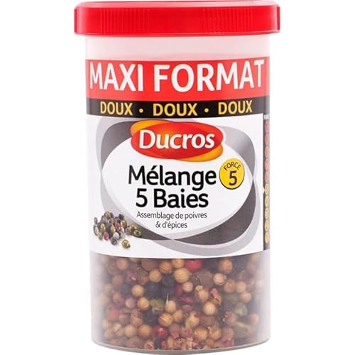 Ducros MÃ © Lange 5 Beeren-Mischung der Pfefferkörner & Dâ € ™ Gewürze Süß Maxi 70G Format (3er-Pack) von Ducros