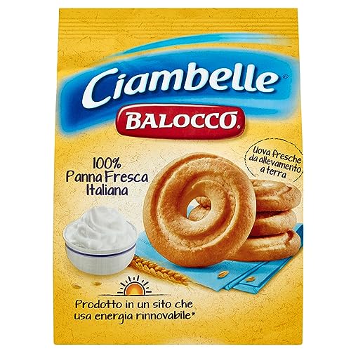 BALOCCO Faccine - Italienisches Mürbegebäck mit Schokolade und Haselnüssen 700g (Ciambelle, x1) von sarcia.eu