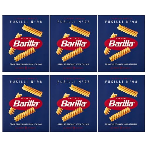 BARILLA Italienische Nudeln 500g (Fusilli, x6) von sarcia.eu