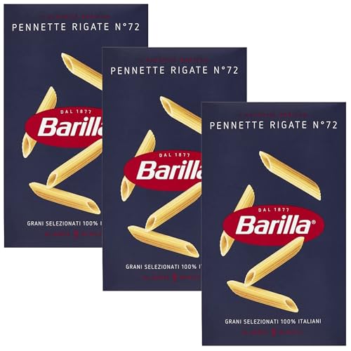 BARILLA Italienische Nudeln 500g (Pennette Rigate, x3) von sarcia.eu