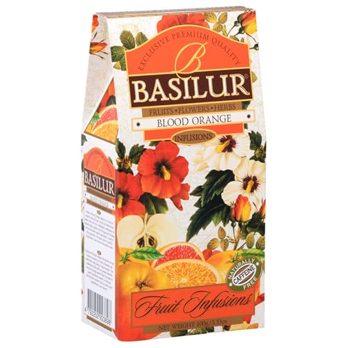 BASILUR Blood Orange - Früchtetee mit natürlichem Orangenaroma und Sahne, 100 g (x1) von sarcia.eu