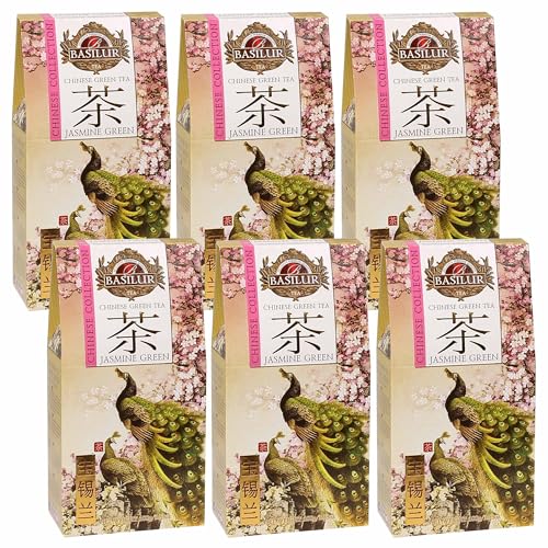 BASILUR Chinese Green Tea - Chinesischer Grüntee mit Jasmin 100 g (6) von sarcia.eu