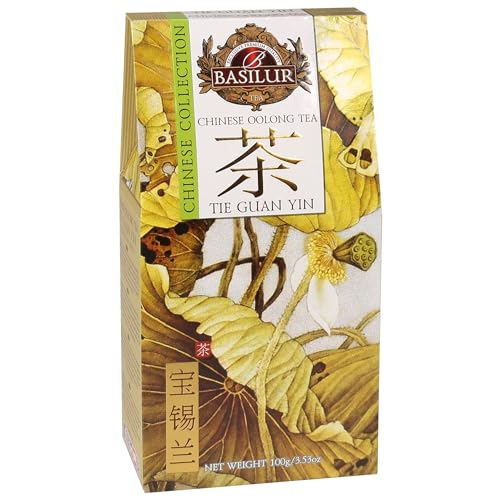 BASILUR Chinese Oolong Tea - Chinesischer Blatt-Tee Tie Guan Yin Tea 100 g (x1) von sarcia.eu