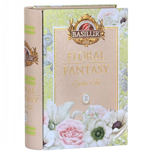 BASILUR Floral Fantasy Volume II - Ceylon Grüner Tee Gunpowder 100 g (1) von sarcia.eu