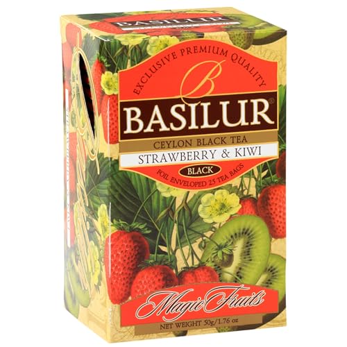 BASILUR Magic Fruits - Schwarzer Ceylon-Tee mit Ananas und Mango 25 x 2 g (x1) von sarcia.eu