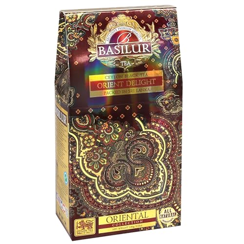 BASILUR Orient Delight Ceylon Schwarzer Blatt-Tee, 100 g (x1) von sarcia.eu