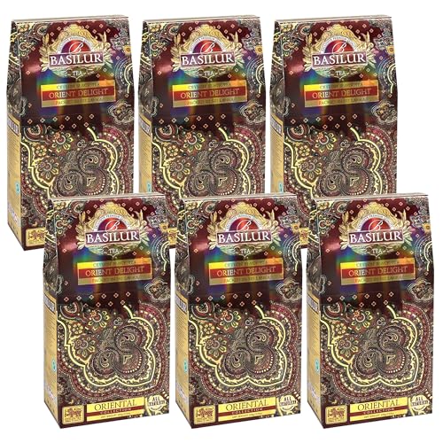 BASILUR Orient Delight Ceylon Schwarzer Blatt-Tee, 100 g (x6) von sarcia.eu