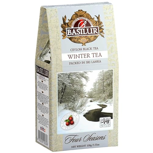 BASILUR Winter Tea Schwarzer Blatt-Tee mit Cranberry-Zusatz 100 g (1) von sarcia.eu