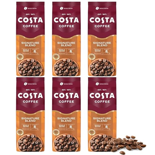 Costa Coffee Signature Blend Medium Bohnenkaffee, Coffee Beans (Signature Blend Medium, 6 kg) von sarcia.eu