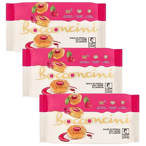 MATILDE VICENZI Bocconcini - Mürbeteigkekse mit Himbeercreme 90g (Bocconcini, x3) von sarcia.eu