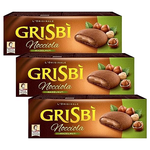 MATILDE VICENZI Grisbi Nocciola - Italienische Biskuits mit Walnussfüllung 150g (Walnuss, x3) von sarcia.eu