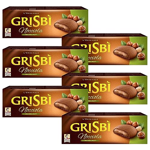 MATILDE VICENZI Grisbi Nocciola - Italienische Biskuits mit Walnussfüllung 150g (Walnuss, x6) von sarcia.eu