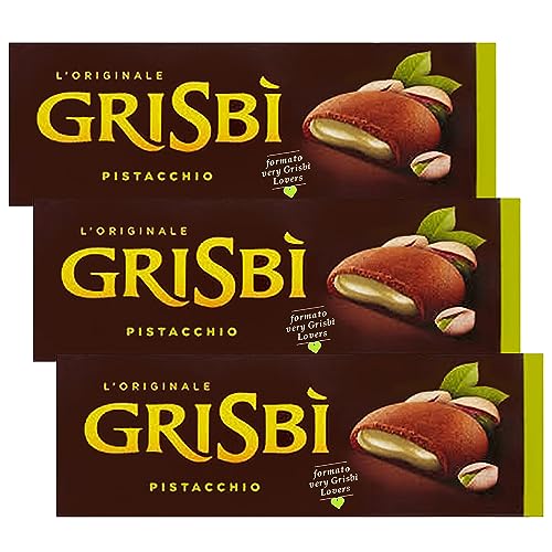 MATILDE VICENZI Grisbi Pistacchio - Italienische Biskuits mit Pistazienfüllung 150g (Pistazien, x3) von sarcia.eu