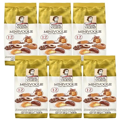 MATILDE VICENZI Minivoglie - Italienische Minikuchenmischung 300g (Minivoglie, x6) von sarcia.eu