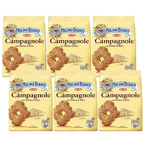 MULINO BIANCO Campagnole Mürbeteigkekse mit Reismehl 700g (Campagnole, x6) von sarcia.eu