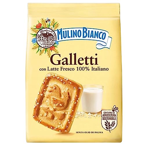 MULINO BIANCO Galletti - Mürbeteigkekse mit Zucker 350g von sarcia.eu