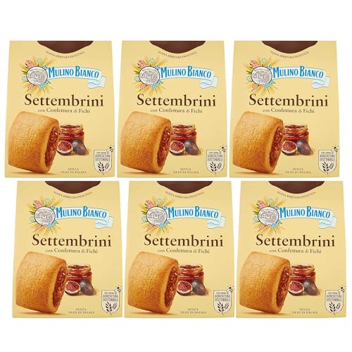 MULINO BIANCO Settembrini - Italienische Mürbekekse mit Feigenkonfitüre 300g (Settembrini, x6) von sarcia.eu