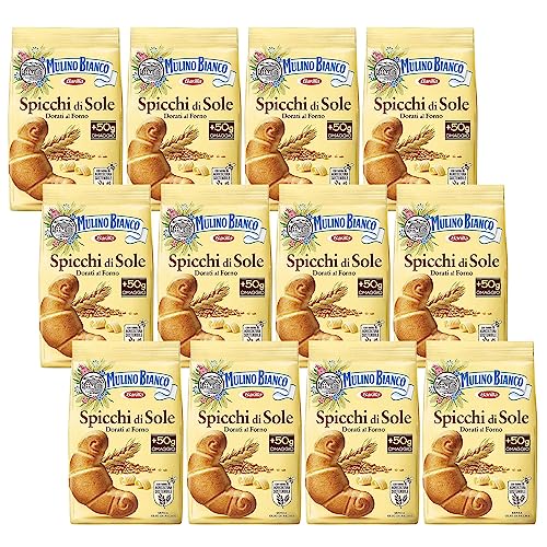 MULINO BIANCO Spicchi di Sole - Croissant Butterkekse 400g x 12 Pakete von sarcia.eu