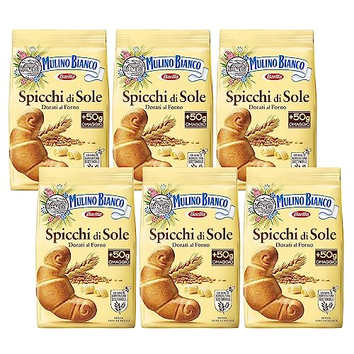 MULINO BIANCO Spicchi di Sole - Croissant Butterkekse 400g x 6 Pakete von sarcia.eu