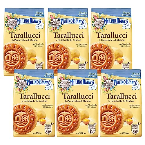 MULINO BIANCO Tarallucci Mürbegebäck aus Italien 350g x 6 Pakete von sarcia.eu