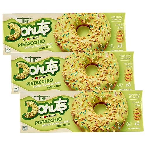 TINY Donuts - Glutenfreie Pistazien-Donuts 11 (Pistazie, x3) von sarcia.eu