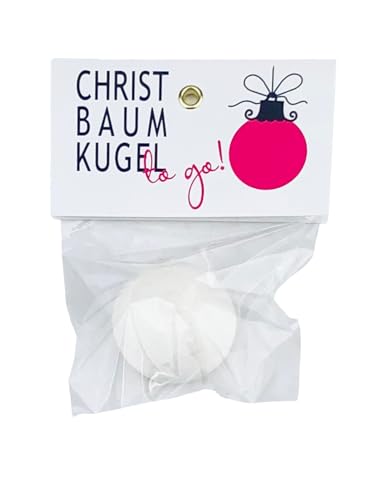 20 Stück, Christbaumkugel 'to go' von schenken-24