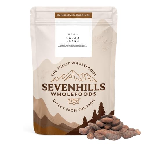 Sevenhills Wholefoods Roh Kakaobohnen Bio 1kg von sevenhills wholefoods