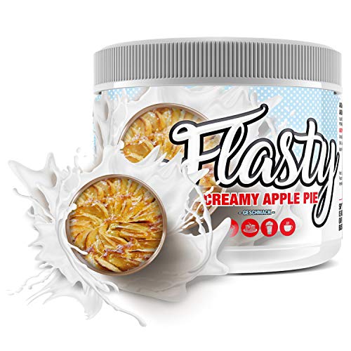 Flasty Geschmackspulver (Creamy Apple Pie) 1 x 250g Kalorienarmes Flavour Pulver mit 'Nur 9 kcal pro Portion' bringt es Leben in deinen Quark, Joghurt und vielem mehr. von #sinob